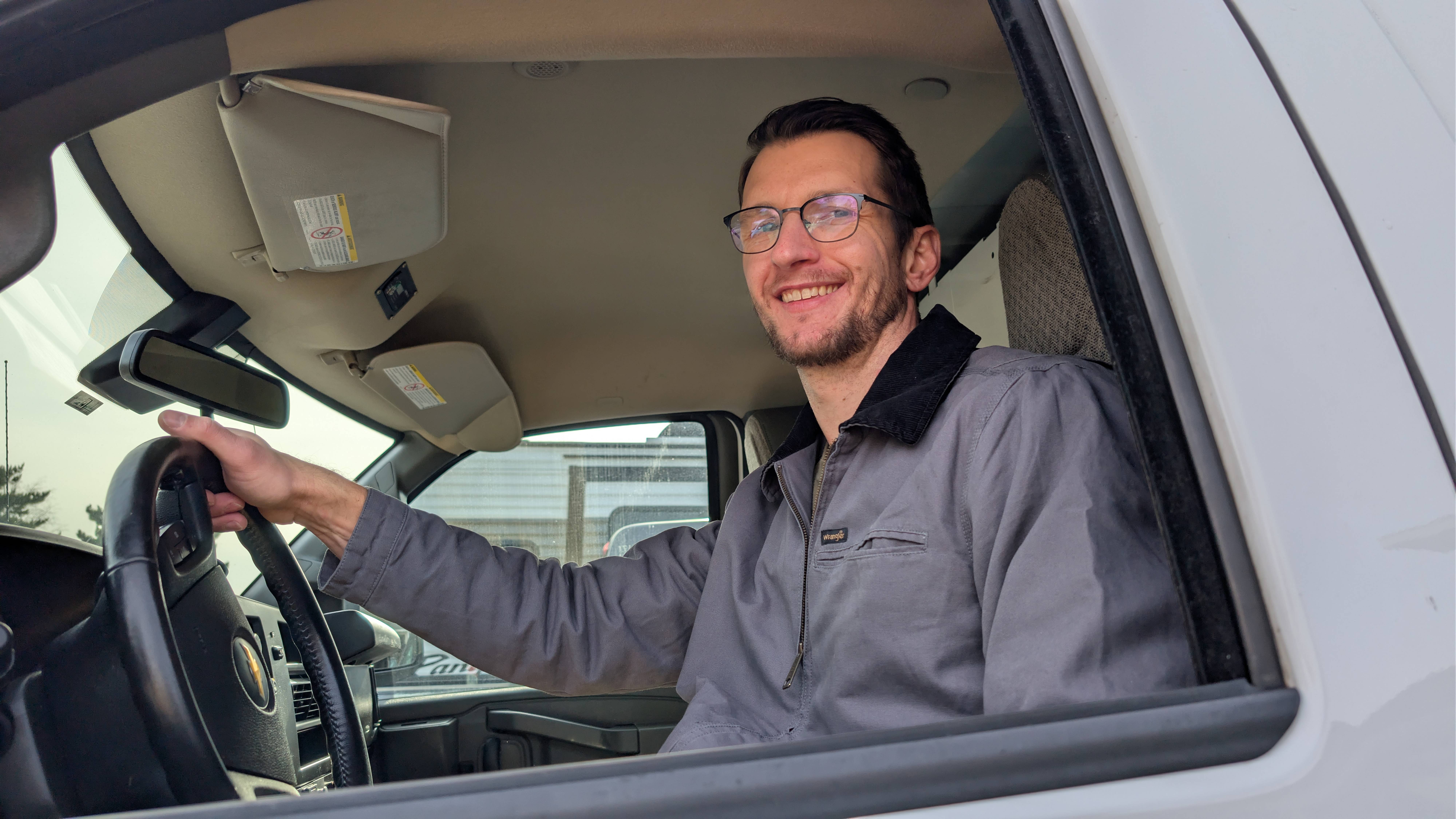 Meridian HVAC and Commercial Refrigeration Service Van