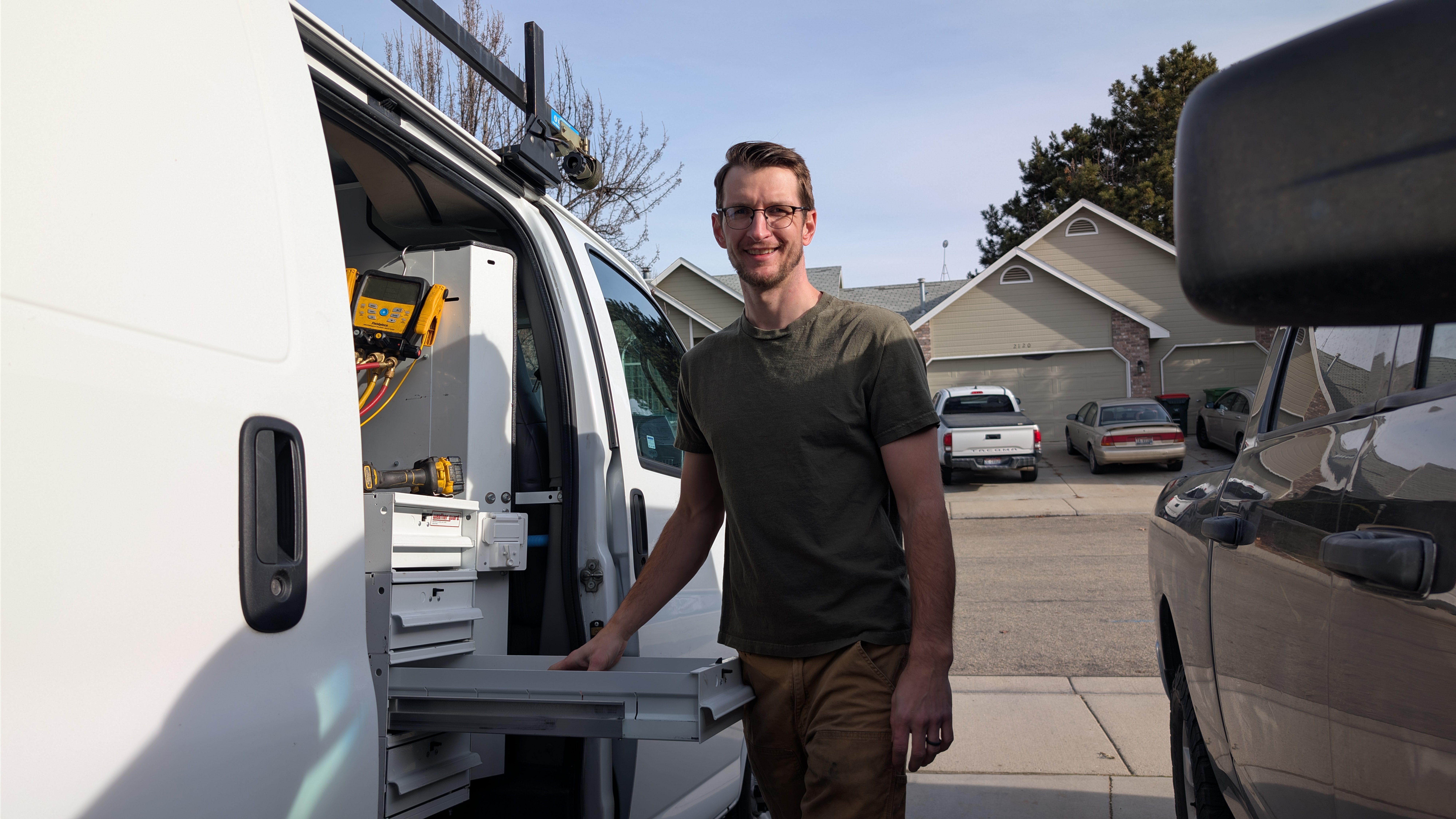 Meridian HVAC service van